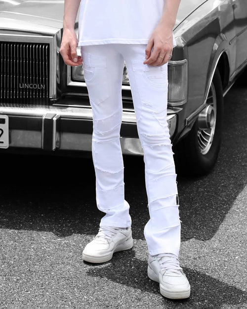 PANTALON BAGGY BLANCO